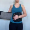 Example of a supportive abdominal belt