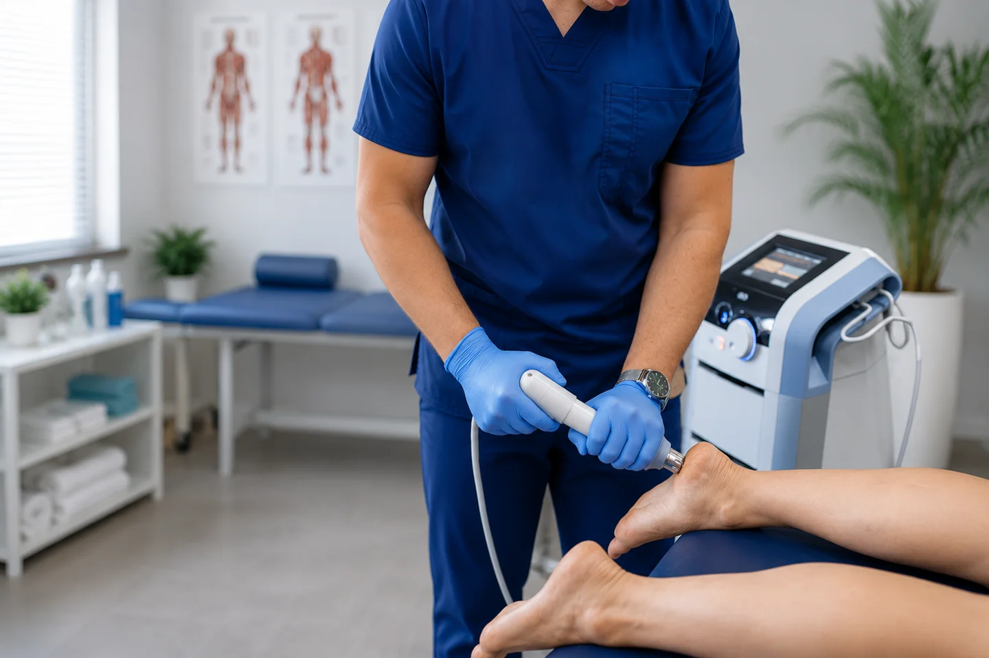 Shockwave treatment of the foot and ankle